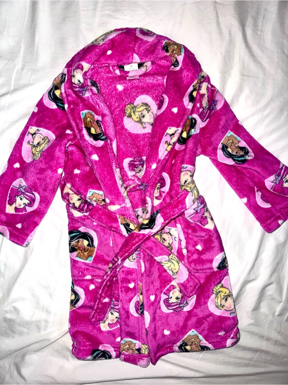 Girls' Pink Princess Robe - Kids Pajamas